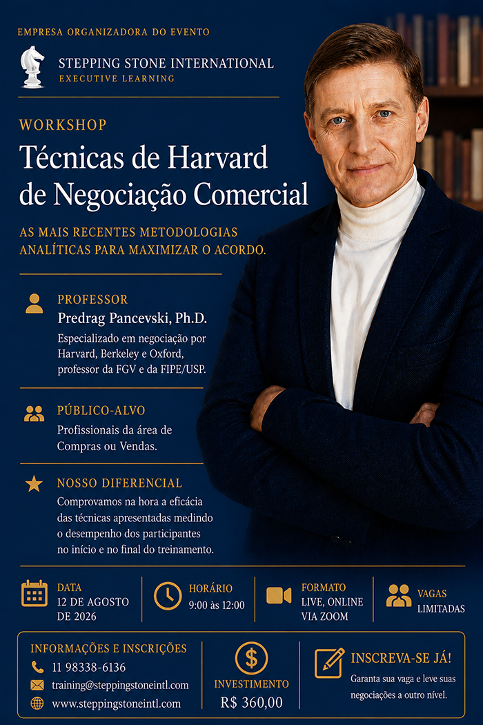 Técnicas de Harvard de Negociação Comercial Técnicas de Harvard de Negociação Comercial